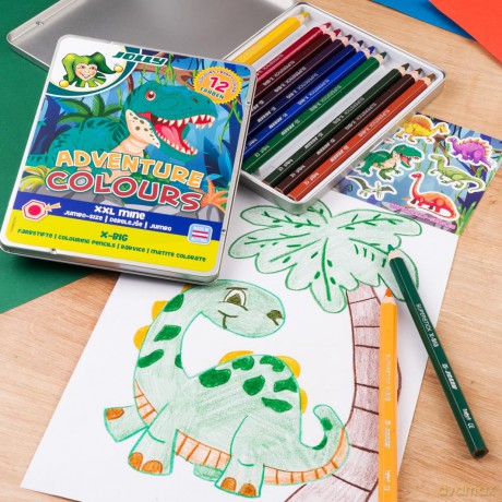 Jolly: JOLLY X-BIG Adventure Colours Buntstifte