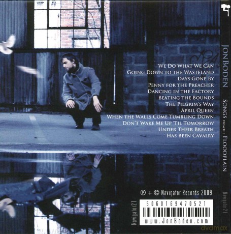 Jon Boden-Songs From The Floodplain: Jon Boden-Songs From The Floodplain [CD]