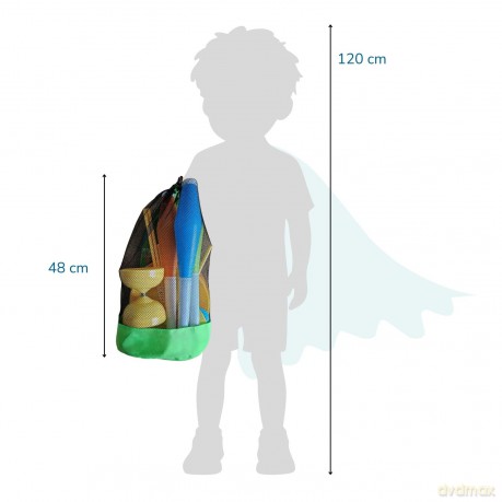 Jonglierset im Rucksack