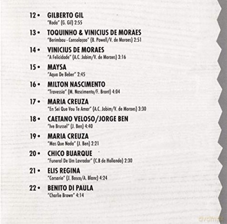 Planete Bresil - The Best Of Brazilian Music: Jorge Ben - Fafa De Belem - Vinicius - De Moaes [CD]