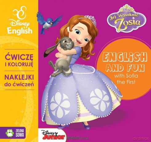 Ćwiczę i koloruję z Zosią - Disney English [KSIĄŻKA]