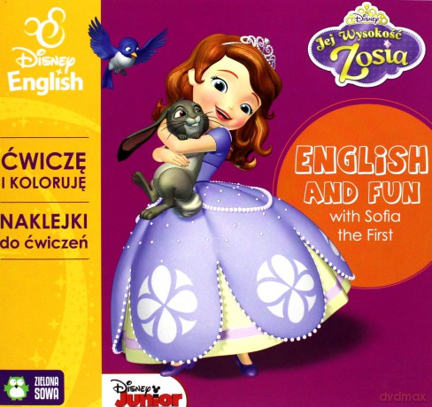 Ćwiczę i koloruję z Zosią - Disney English [KSIĄŻKA]