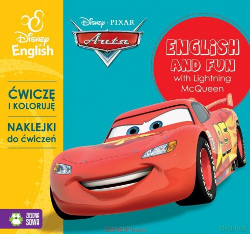 Ćwiczę i koloruję z Zygzakiem - Disney English [KSIĄŻKA]