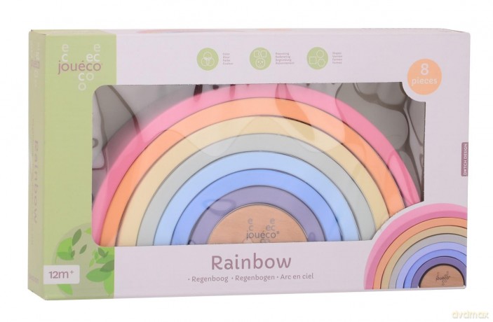 Joueco Houten Regenboog 8dlg.