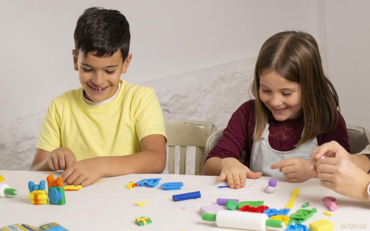 Jovi: JOVI Knete PLASTILINA farbsortiert, 10 F