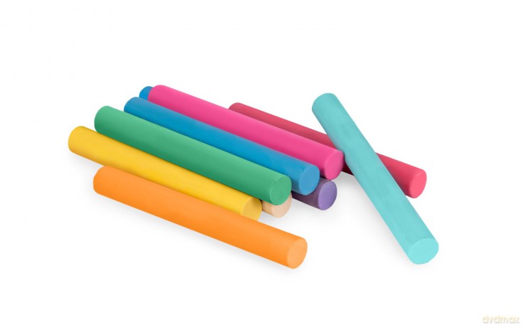 Jovi: JOVI School Chalks Kreide farbsortiert 1