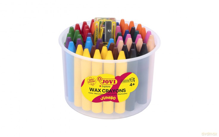 Jovi: JOVI Wax Crayons Jumbo Wachsmalstifte fa
