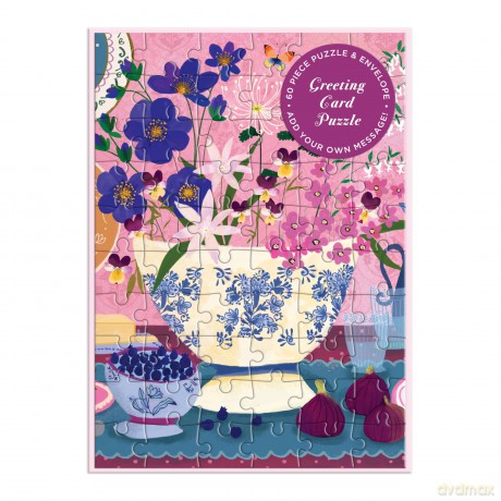 Joy Laforme Art of the Table Greeting Card Puzzle [KSIĄŻKA]