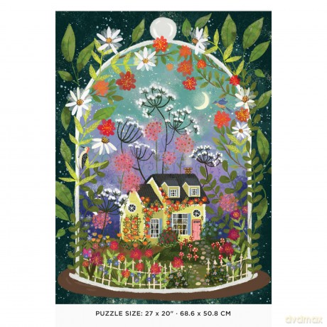 Joy Laforme Bloomarium 1000 Piece Puzzle [KSIĄŻKA]