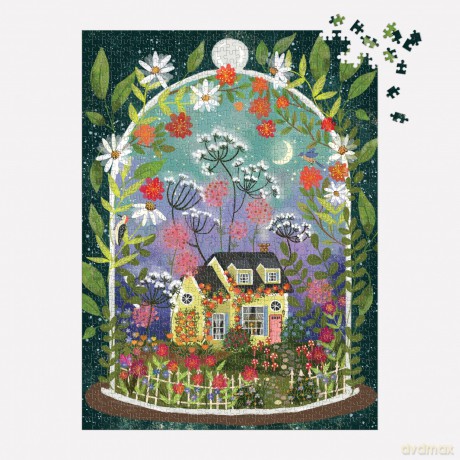 Joy Laforme Bloomarium 1000 Piece Puzzle [KSIĄŻKA]
