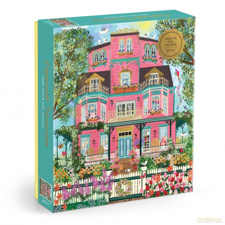 Joy Laforme Capeside Victorian 1000 Piece Foil Puzzle [KSIĄŻKA]