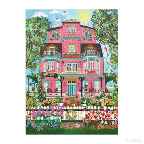 Joy Laforme Capeside Victorian 1000 Piece Foil Puzzle [KSIĄŻKA]
