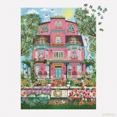 Joy Laforme Capeside Victorian 1000 Piece Foil Puzzle [KSIĄŻKA]