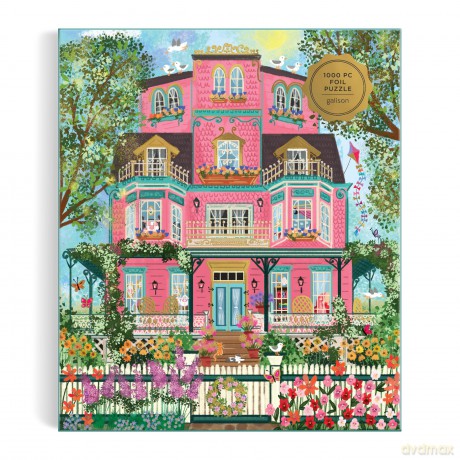 Joy Laforme Capeside Victorian 1000 Piece Foil Puzzle [KSIĄŻKA]