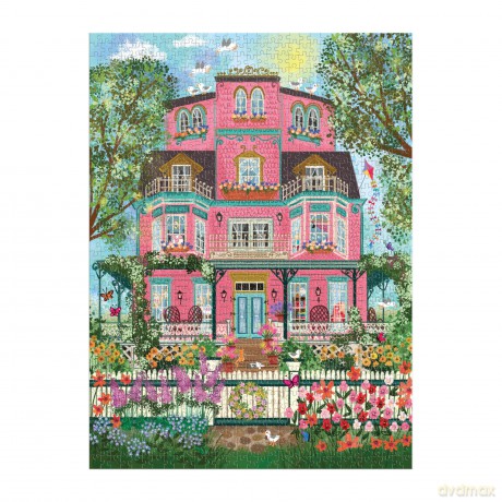 Joy Laforme Capeside Victorian 1000 Piece Foil Puzzle [KSIĄŻKA]