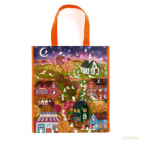 Joy Laforme Spooky Village Reusable Shopping Bag [KSIĄŻKA]