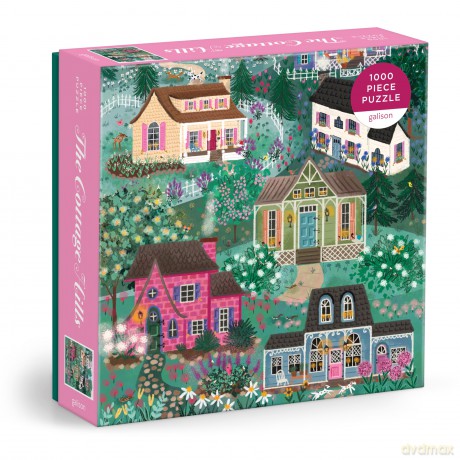 Joy Laforme The Cottage Hills 1000 Piece Puzzle in a Square Box [KSIĄŻKA]