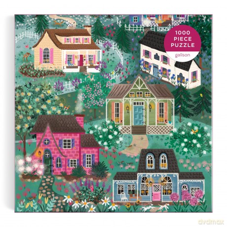 Joy Laforme The Cottage Hills 1000 Piece Puzzle in a Square Box [KSIĄŻKA]