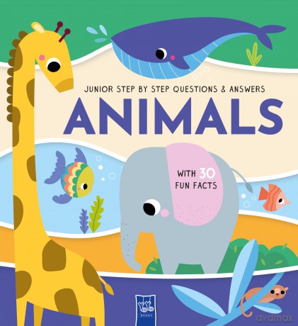 Jr Step By Step Qa Animals [KSIĄŻKA]