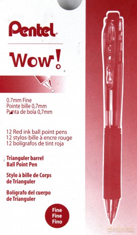 Długopis BK437 czerwony (12 sztuk)
