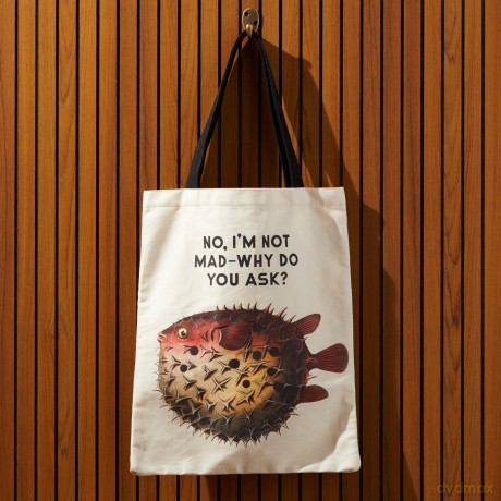 Judgy Fish Canvas Tote [KSIĄŻKA]