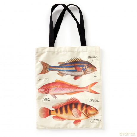 Judgy Fish Canvas Tote [KSIĄŻKA]