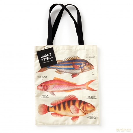 Judgy Fish Canvas Tote [KSIĄŻKA]