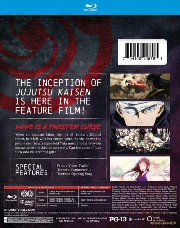 Jujutsu Kaisen 0: The Movie [Blu-Ray]