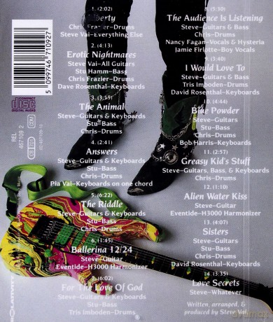 Steve Vai: Passion And Warfare [CD]