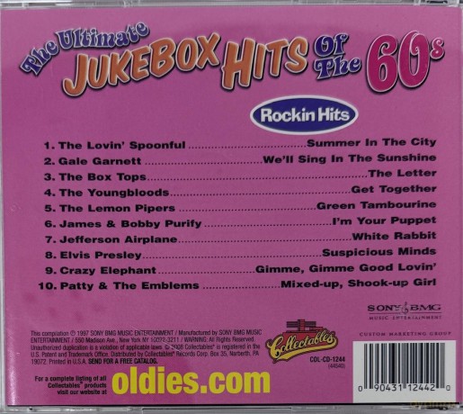 Jukebox Hits Of The 60s-Rockin' Hit [CD]