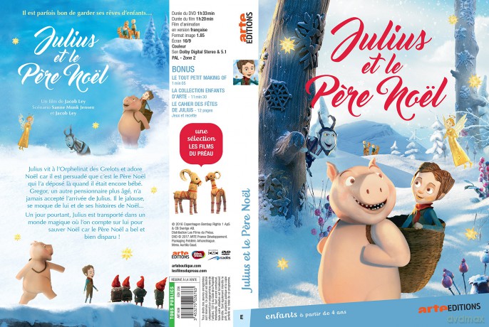 Julius Et Le Pere Noel [DVD]