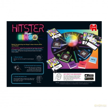 Jumbo Hitster Bingo Gezelschapsspel