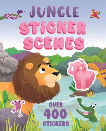 Jungle Sticker Scenes [KSIĄŻKA]