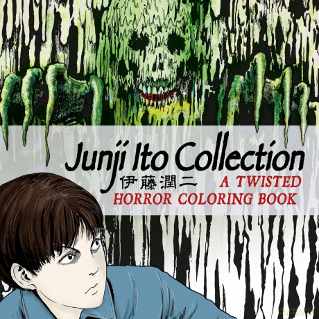 Junji Ito Collection A Twisted Horror Coloring Book [KSIĄŻKA]