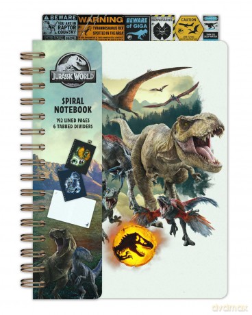 Jurassic World Spiral Notebook [KSIĄŻKA]