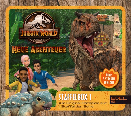 Jurassic World-Neue Abenteuer: Jurassic World-(1)(1-3)HSP TV-Staffel [3CD]