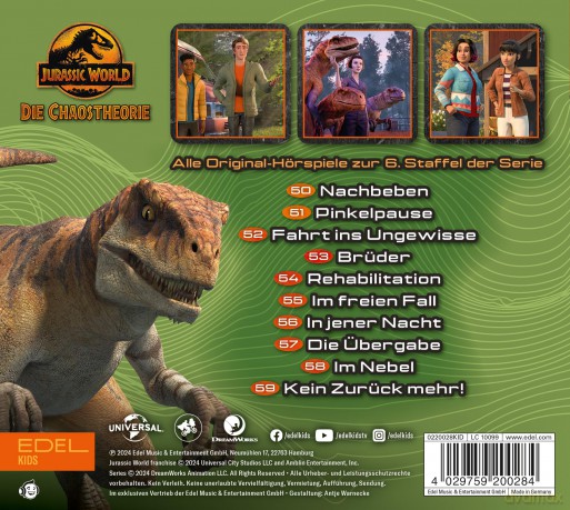 Jurassic World-Neue Abenteuer: Jurassic World-(6)(16-18)Hsp-Staffel [3CD]