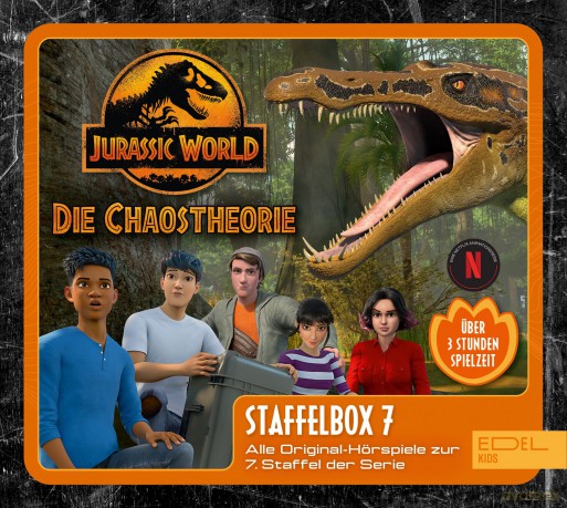 Jurassic World-Die Chaostheorie: Jurassic World-(7)(19-21)Hsp-Staffel [3CD]