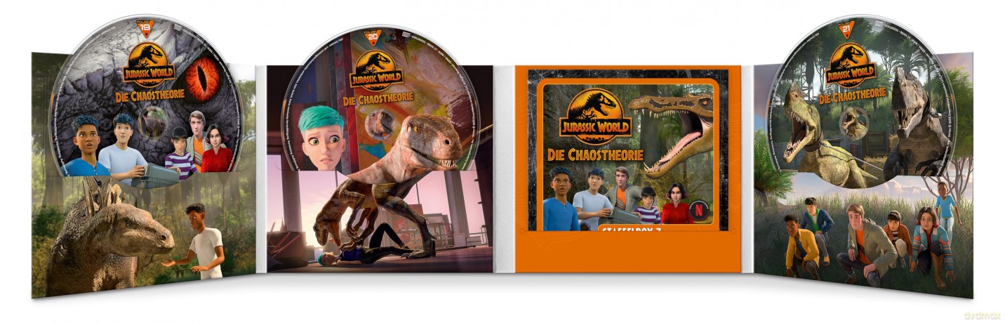 Jurassic World-Die Chaostheorie: Jurassic World-(7)(19-21)Hsp-Staffel [3CD]