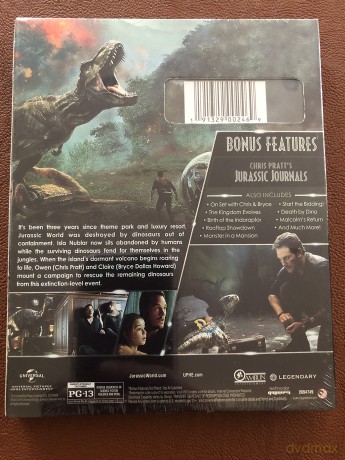 Jurassic World: Fallen Kingdom [2xBlu-Ray]
