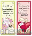 Fizzy Moon Plakietka Kocham Cię/Z miłości