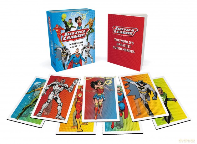 Justice League Morphing Magnet Set [KSIĄŻKA]