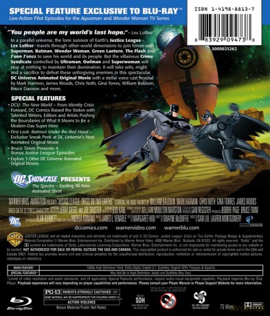 Justice League: Crisis On Two Earths [2xBlu-Ray]
