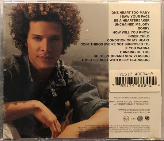 Justin Guarini: Justin Guarini [CD]