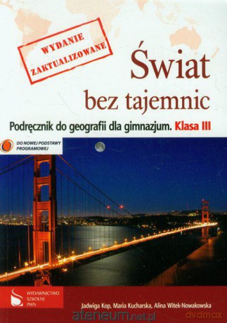 Geografia Gimnazjum 3 podręcznik Świat [KSIĄŻKA]