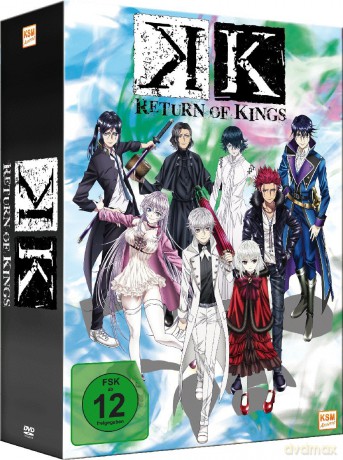K - Return of Kings - Staffel 2.1 - Episode 01-05 (Sammelschuber) [DVD]