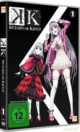 K - Return of Kings - Staffel 2.1 - Episode 01-05 (Sammelschuber) [DVD]