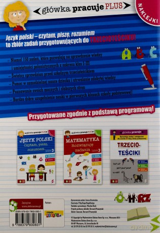 Główka pracuje plus. Język Polski - Czytam, piszę [KSIĄŻKA]