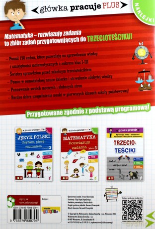 Główka pracuje plus. Matematyka [KSIĄŻKA]