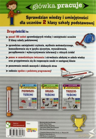 Główka pracuje. Drugoteściki [KSIĄŻKA]